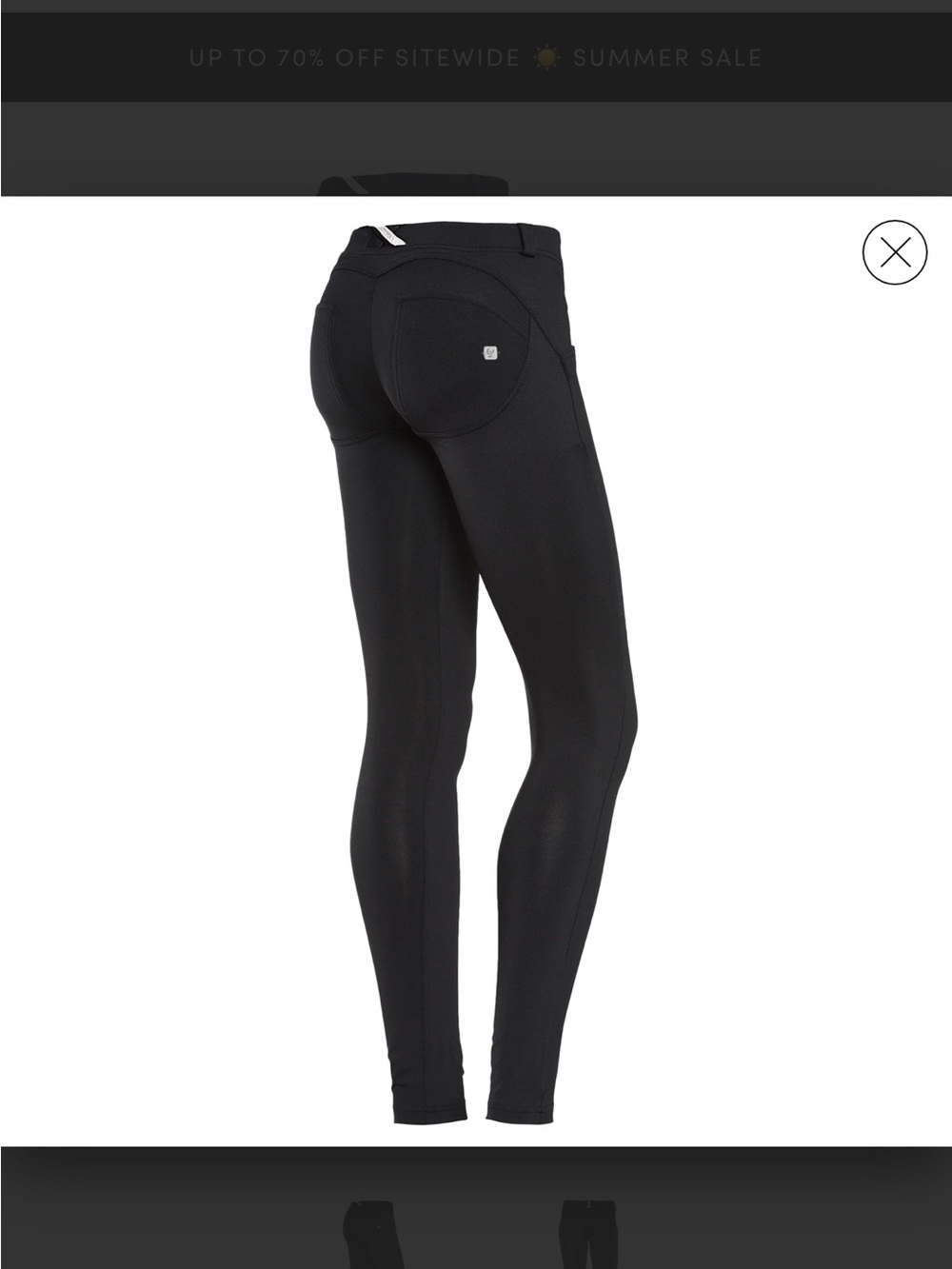 Freddy Women's W.R. Up Satin Pants Black